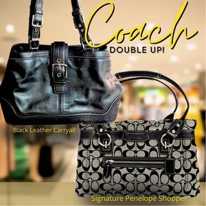 Coach Double Up 🎀MEMORIAL DAY SPRING CLEAR OUT SALE🎀
